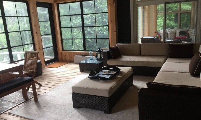 Bracebridge Cabaña | Birchview - Retiro frente al lago en Muskoka