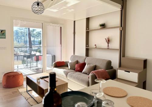 Biscarrosse Plage Apartamento | Biscawaï studio spacieux et cosy