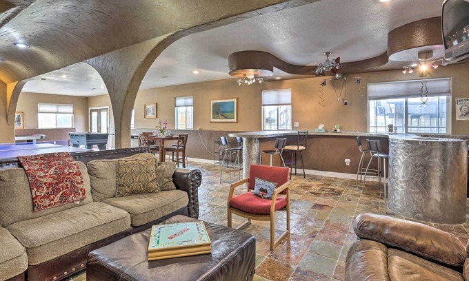 Blackhawk Casa | Black Hawk Lower-Level Unit with Game Area!