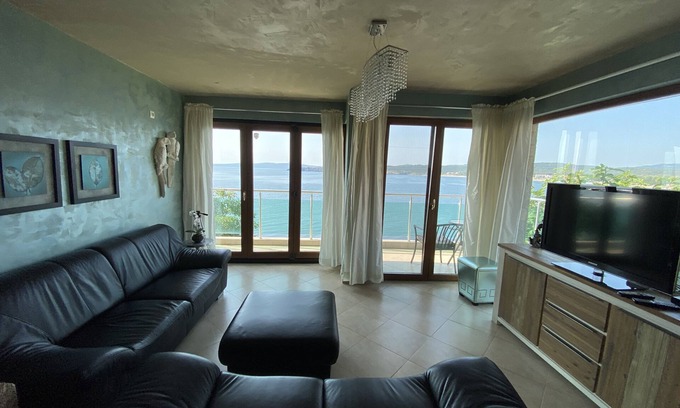 Budjaka Condominio | Black see, Sozopol, Bulgaria, beech front, luxurious condo, 150 m2, the best!