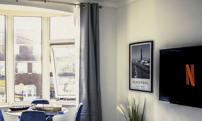 Bispham Apartamento | Blackpool coastal apartment
