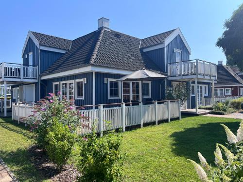 Wendisch Rietz Casa | Blaues Haus am See