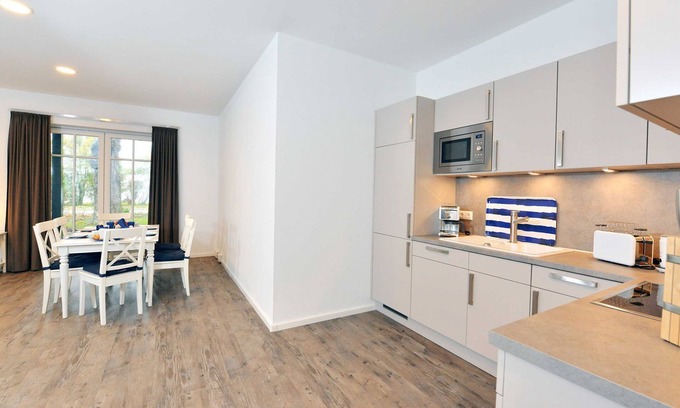 Ralswiek Apartamento | Haus App azul. 2 - Blue House