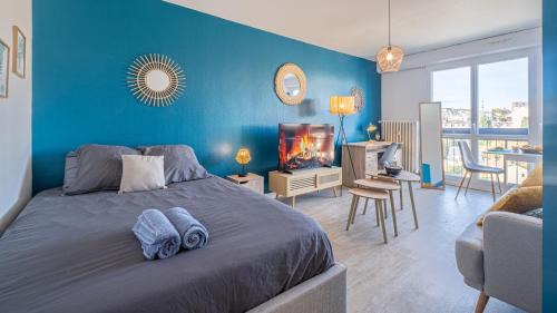 Limoges Apartamento | Bleu Paon - Welc'Home