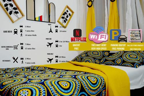 Palaiseau Apartamento | Blissful Escape in Palaiseau, 20 Mins de Paris