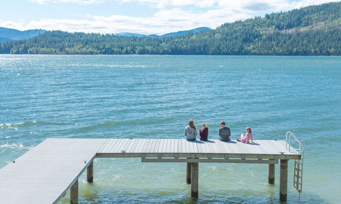 Dover Bay Cabina | Blissful Lakefront Living minutos de Dover Bay & Sandpoint