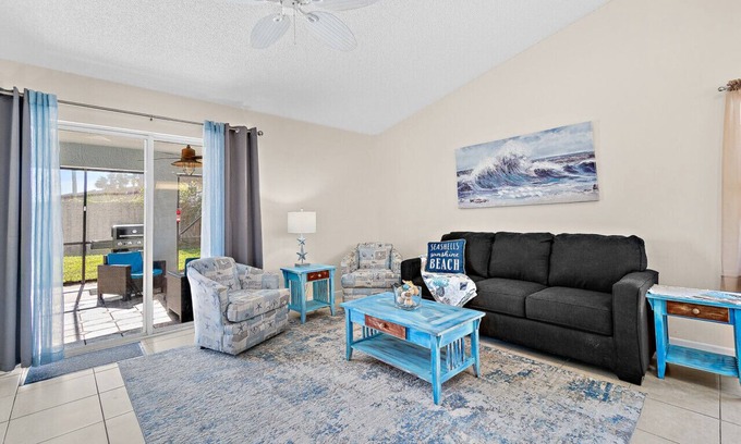 Indialantic Casa | Blissful Townhome - HEATED POOL - Walk to the Beach - Dog Friendly