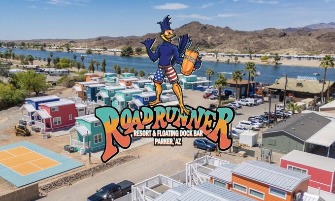 Parker Strip Casa | Blue Bliss, Private Fenced Yard at Roadrunner Resort