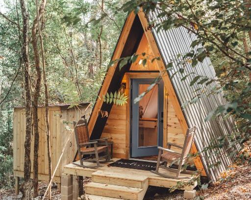 Rockbridge Apartamento | Blue Brambler Glamping A-Frame