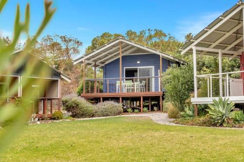 Aldinga Beach Casa | Blue Cabin Bliss at Aldinga Bay Holiday Village