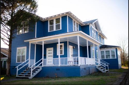 Downtown Little Rock Chalet De Esquí | Blue Corner Luxe, Timeless Charm Near Downtown