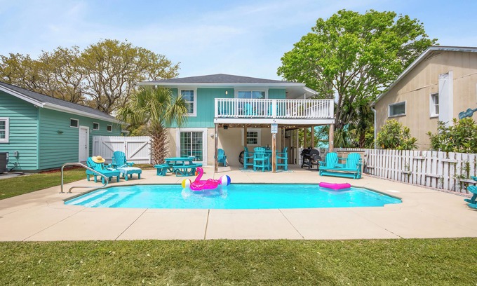 Crescent Beach Casa | ♥ Blue Dream- Toda la piscina Inicio - Pasos a la playa
