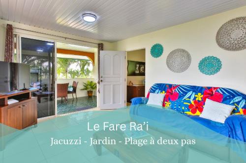 Mahaena Casa | Blue Horizon - Le Fare Ra'i - Jacuzzi - Garden