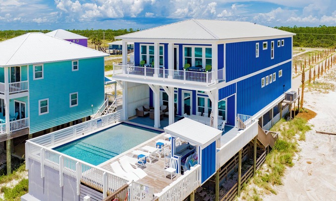 Southpointe Casa | Blue Oasis - Ultimate Luxury, Beachfront Home, Private Pool and Elevator!