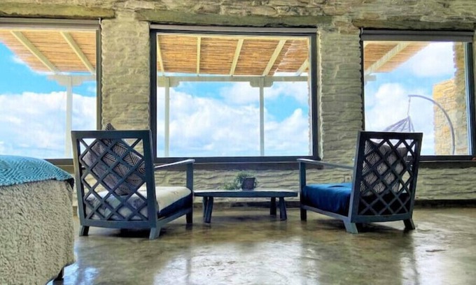 Zaganiaris Casa | "Blue on Blue" view - Entire holiday house for rent