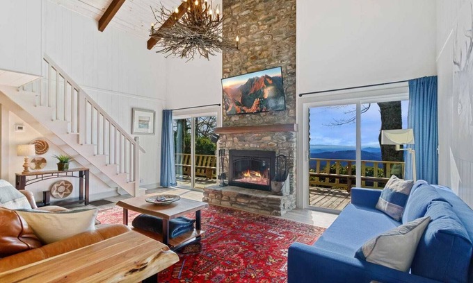 Boone Chalet De Esquí | Blue Ridge Mountain Chalet with Great Views