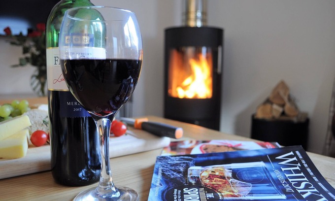 West Laroch Cabaña | Luxury Woodland Cottage nr Glencoe