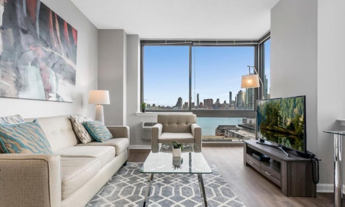 Hudson Exchange Apartamento | Bluebird Suites near the PATH