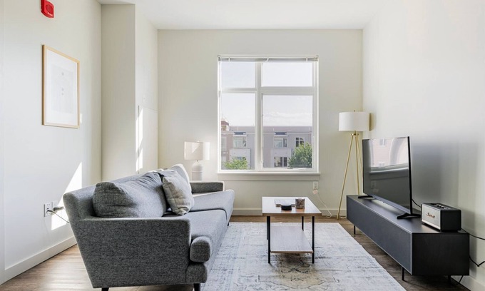 Cambridgeport Apartamento | Blueground | Cambridgeport, rooftop, nr MIT