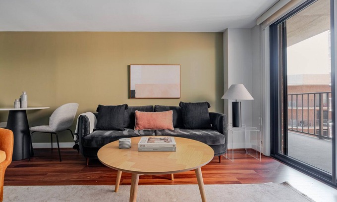 Court House Apartamento | Blueground | Clarendon, fitness center, nr Arlington Cemetery