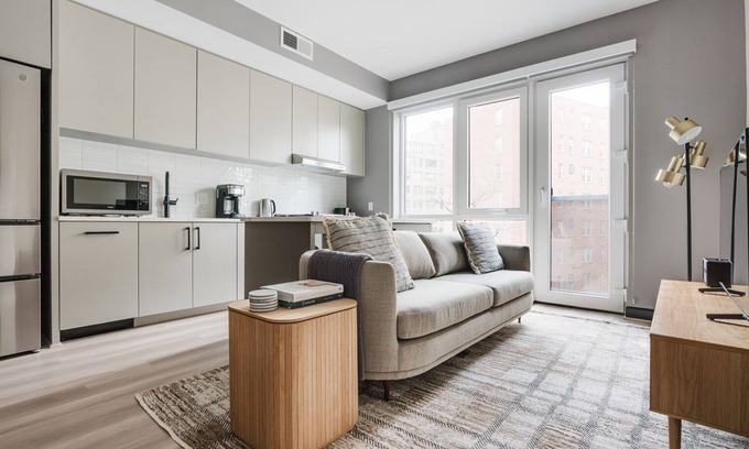Logan Circle Apartamento | Blueground | Logan Circle, gym & w/d, nr metro