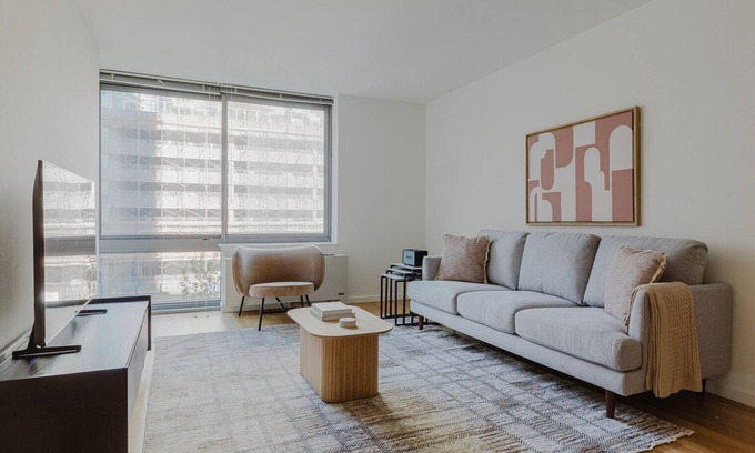 Hunters Point Apartamento | Blueground | Long Island City 2bd apartment