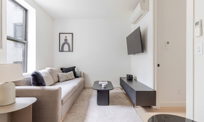 Hunters Point Apartamento | Blueground | Long Island City, AC, w/d, nr MoMA