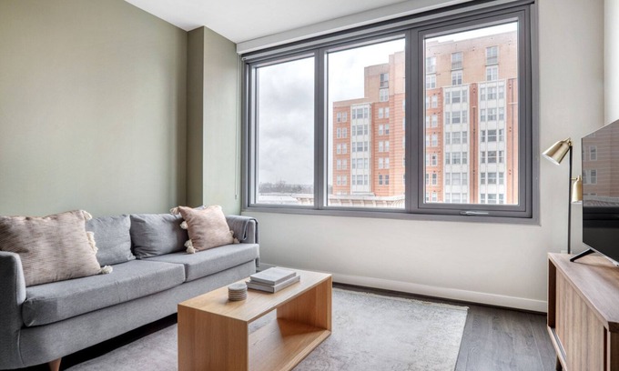 Clarendon Apartamento | Blueground | Lyon Village, rooftop, nr Arlington Cemetery