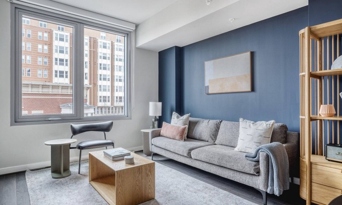 Clarendon Apartamento | Blueground | Lyon Village, rooftop, nr Arlington Cemetery