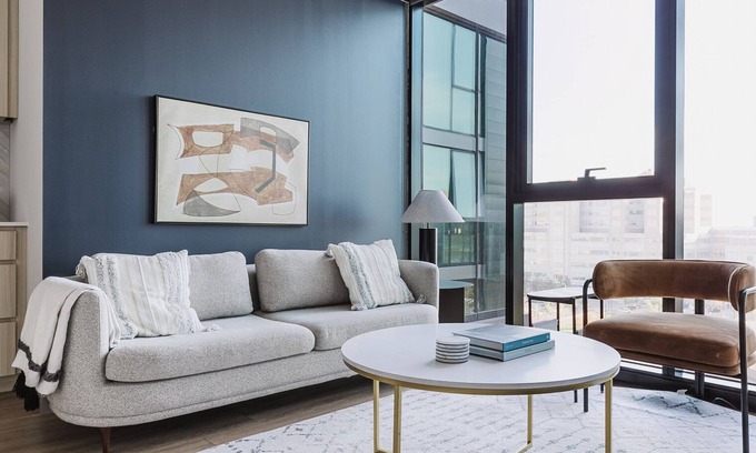Illinois Medical District Apartamento | Blueground | Medical District 1bd apartment