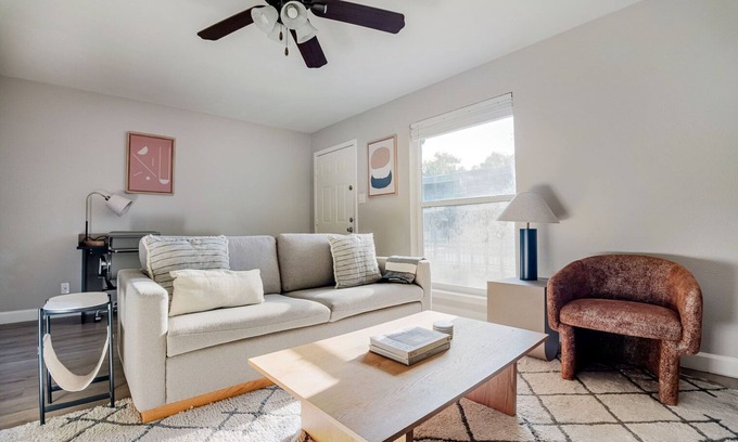 Cherrywood Apartamento | Blueground | Mueller 1bd, BBQ, Pool, AC, nr Downtown