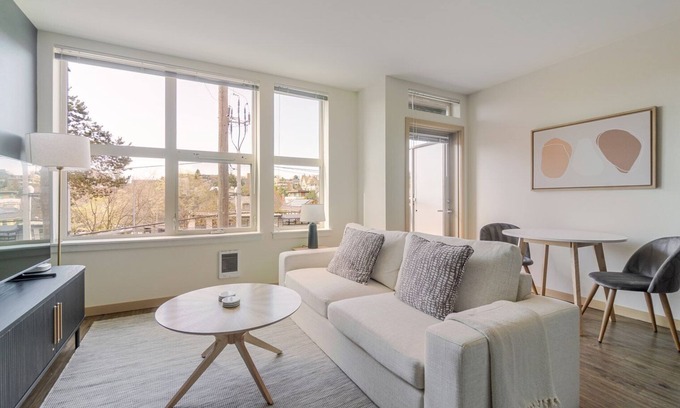 Wallingford Apartamento | Blueground | Northlake, w/d, nr Gas Works Park
