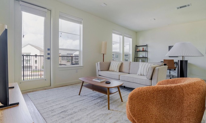 Round Rock Apartamento | Blueground | Round Rock, pool, nr Chisholm Trail