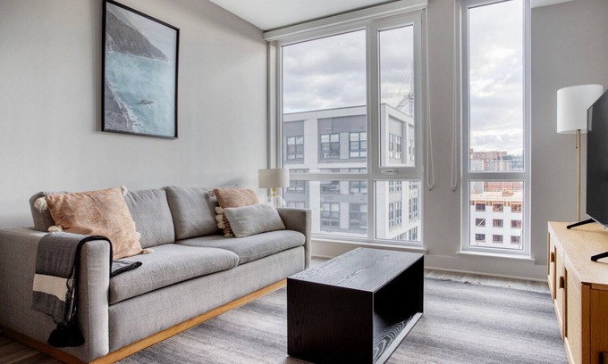 North Capitol Street Apartamento | Blueground | Sursum Corda, rooftop, nr National Mall