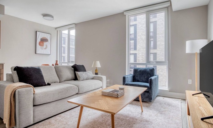 North Capitol Street Apartamento | Blueground | Sursum Corda, rooftop, nr National Mall