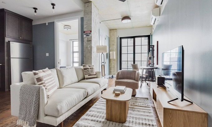 Williamsburg Apartamento | Blueground | Williamsburg, gym & balcony, nr parks
