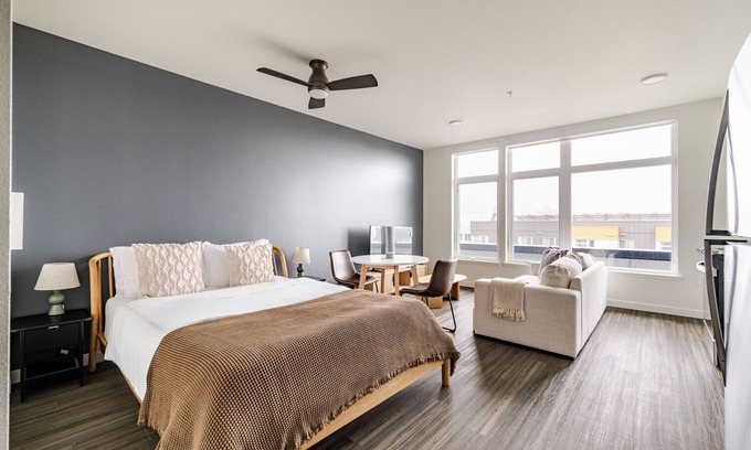 Yesler Terrace Apartamento | Blueground | Yesler Terrace & elevator, nr park