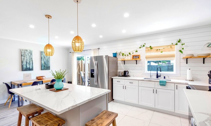 Clearwater Casa | BlueJay's Nest Unit B: Game Room, Walk to Water & Stadium