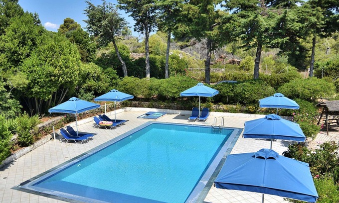 Kerameies Apartamento | BlueWhite Studio - Getaway by the Pool