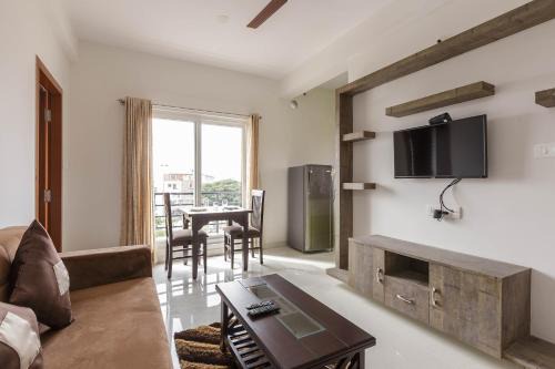 Sector 2 Apartamento | BluO 1BHK HSR Layout - Terrace Garden, Balcony