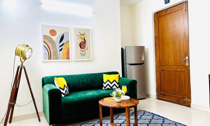South Extension Apartamento | BluO Classic 1BHK - Defence Colony Market