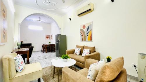 Rohini Apartamento | BluO Modern 1BHK Rohini - Parking , Balcony