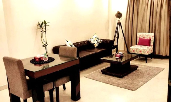Green Park Apartamento | BluO Superior 1BHK - Green Park & Hauz Khas