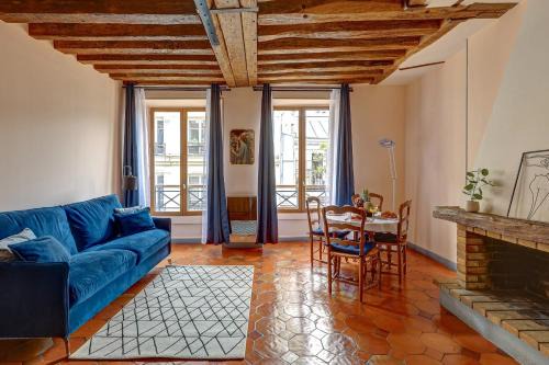 Quartier Sainte-Avoye Apartamento | BnBNova - 1BR - The Heart of Le Marais