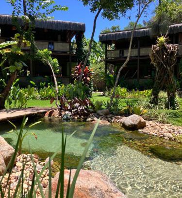 Marau Apartamento | Boa Village- Bungalow com Piscina Natural- Praia de Algodões