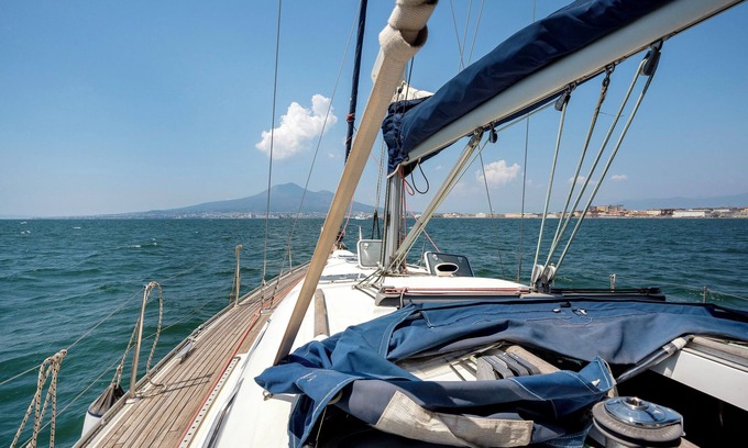 Mount Vesuvius - Pompei Alquiler De Eote | Boat 'Amalfi Coast By Sailboat' with Sea View and Wi-Fi
