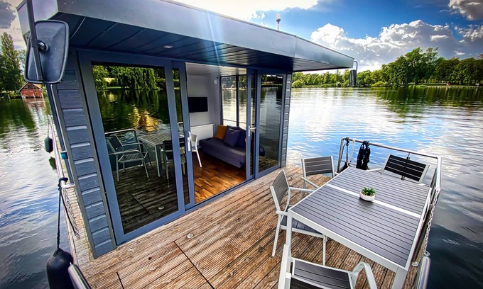 Schwerin Alquiler De Eote | Barco 'Cosy Hannah Führerscheinfrei' con terraza privada