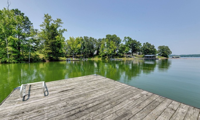 Dandridge Casa | Boat Dock: Family-Friendly Douglas Lake Home!