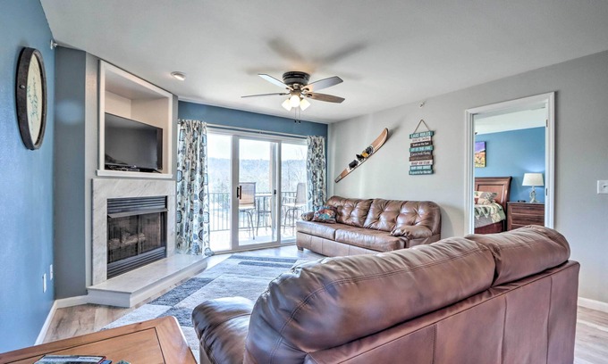 Camdenton Condominio | Boat Ramp, Dock & Slip: Step-Free Camdenton Condo!