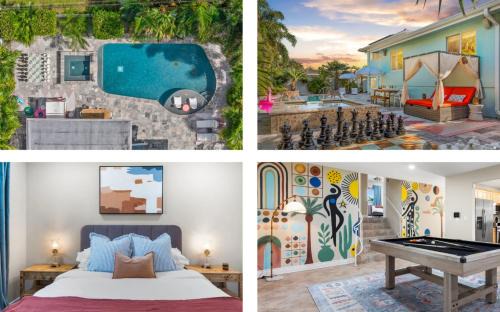 South Corals Casa | Boho Chic Villa I Pool, Spa I Game room Retreat